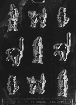 Halloween Assortment Chocolate Mould